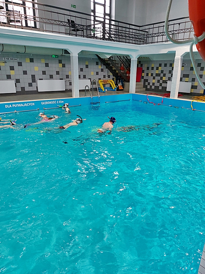 Hokej pod wodą Walenie Siemianowice Śląskie Trening 11 III 2023